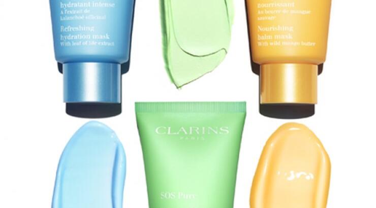 3 νέες SOS Masks από την Clarins για άμεσα φωτεινό, καθαρό, απαλό και όμορφο δέρμα
