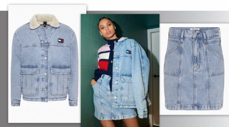 Τζιν φούστα: 3 day-to-night συνδυασμοί για να δοκιμάσεις τώρα