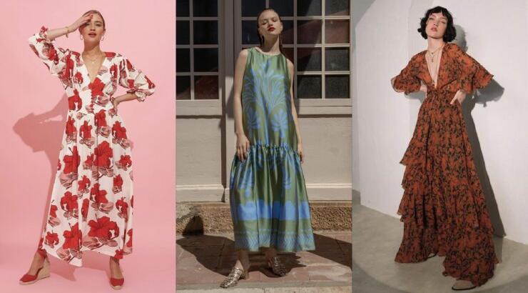 Wedding guest: 3 φορέματα με prints από Έλληνες σχεδιαστές για να φορέσεις