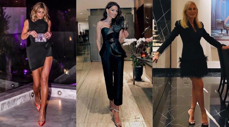 NYE: Οι γυναίκες της μόδας που φόρεσαν μαύρο στο ρεβεγιόν 