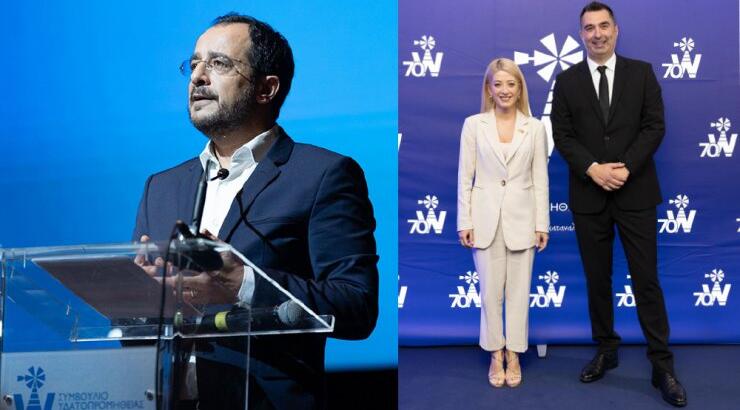 Στην εκδήλωση του Συμβουλίου Υδατοπρομήθειας Λευκωσίας για τη συμπλήρωση 70 χρόνων 