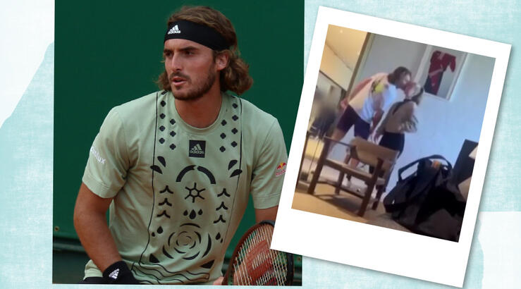 Στέφανος Τσιτσιπάς: Οι πρώτες τρυφερές στιγμές με τη νέα του σύντροφο [βίντεο]