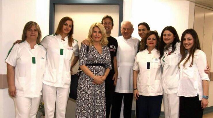 Μενεγάκη-Παντζόπουλος: Αδημοσίευτες φωτογραφίες μέσα από το μαιευτήριο