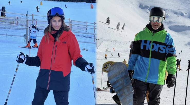 Ευριπίδου – Μιχόπουλος: Πέρασαν το σαββατοκύριακο κάνοντας σκι [εικόνες]