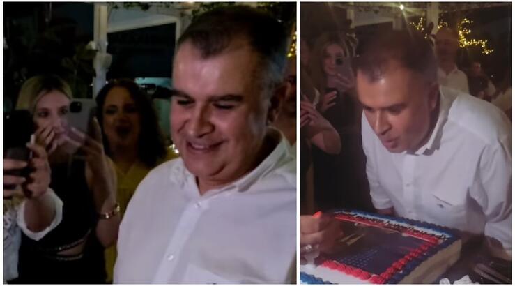 Νικήτας Κυριάκου: Το πάρτι γενεθλίων και η τούρτα έκπληξη από τους συνεργάτες του [βίντεο]