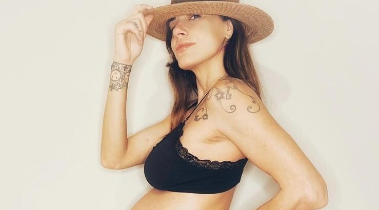 Γέννησε η Ελισάβετ Σπανού [εικόνες]