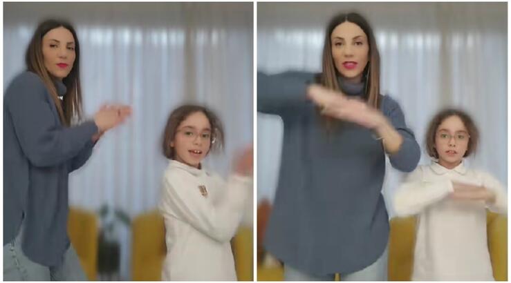 Κατερίνα Αγαπητού: Ο viral χορός στο Τiktok παρέα με την κόρη της [βίντεο]