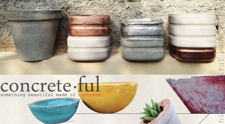 Something beautiful made of concrete