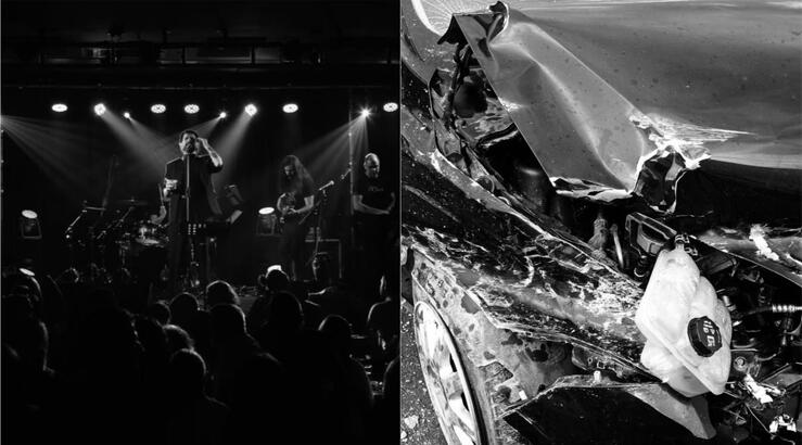 Σοκαριστικό τροχαίο για Κύπριο τραγουδιστή: Σώθηκε από θαύμα [εικόνες]