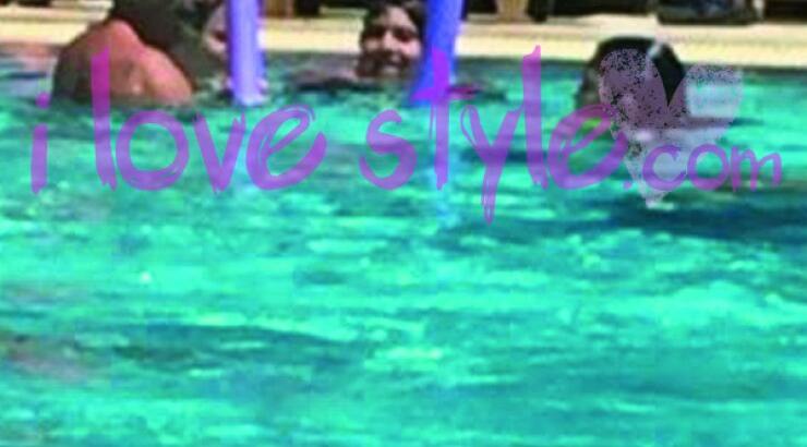 Αποκλειστικές φωτογραφίες: Ο Κωνσταντίνος Γιωρκάτζης στην πισίνα με τα παιδιά του