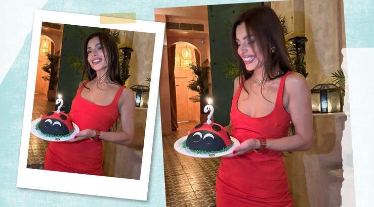 Ελευθερία Ελευθερίου: Γιόρτασε τα γενέθλιά της με καυτό κόκκινο mini φόρεμα [εικόνες]