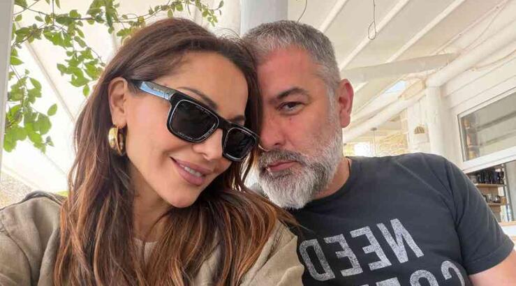 Δέσποινα Βανδή: Οι πρώτες βουτιές στην Κρήτη με τον Βασίλη Μπισμπίκη [εικόνες]