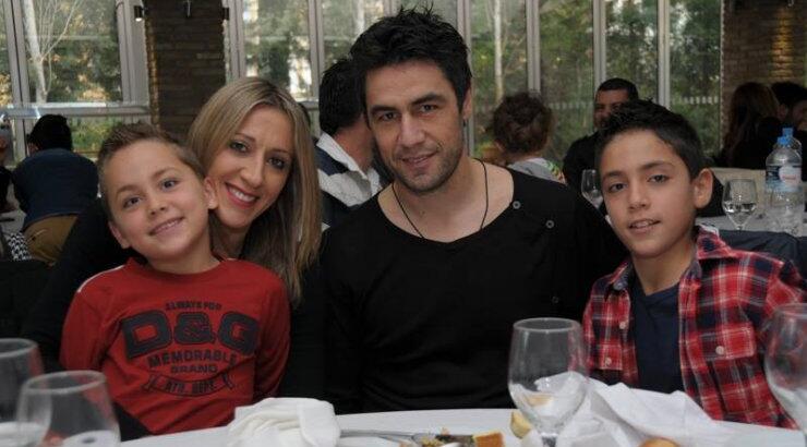 Διονύσης και Ελένη Χιώτη: Στην χριστουγεννιάτικη γιορτή του ΑΠΟΕΛ