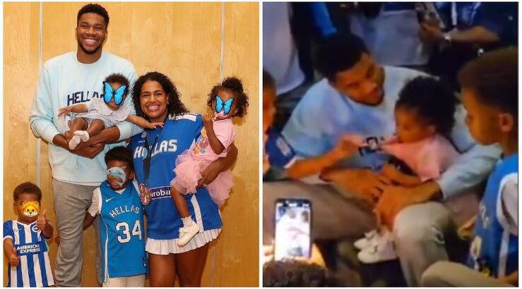 Γιάννης Αντετοκούνμπο: Γιόρτασε τα γενέθλια της κόρης του εν μέσω πανηγυρισμών Eurobasket [βίντεο]