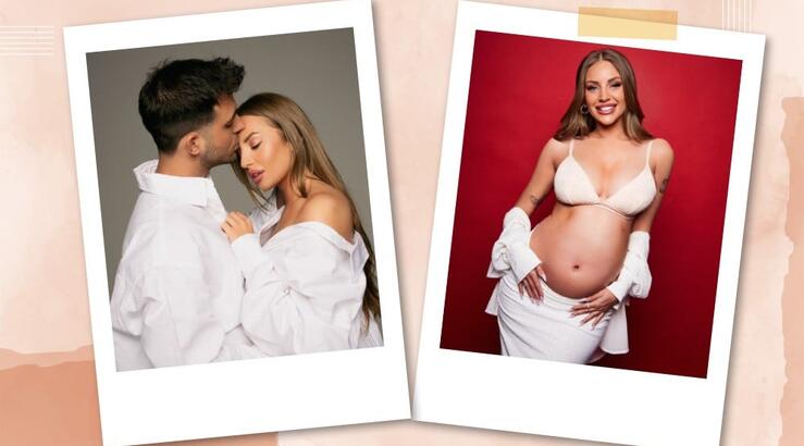 Γιώργος Λιβάνης: Το πρώτο δημόσιο μήνυμα στην εγκυμονούσα σύντροφό του, Ανδρομάχη [εικόνα]