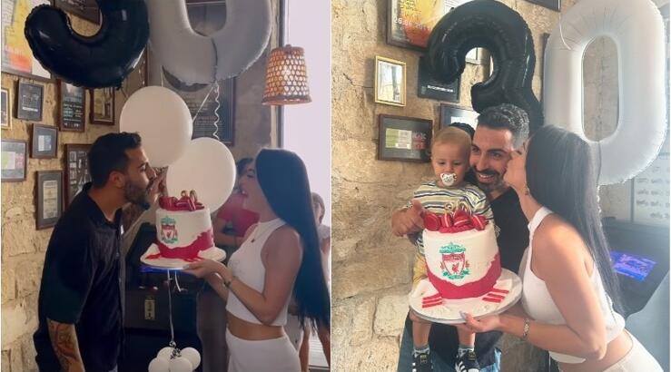 Σταυρής Γεωργίου: Το πάρτι που διοργάνωσε για τα γενέθλια του και τα τρυφερά φιλιά από τη σύντροφο του [εικόνες]