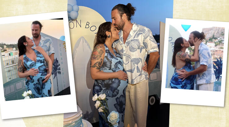 Ευρυδίκη Βαλαβάνη – Γρηγόρης Μόργκαν: Το baby shower για τον γιο τους που λάτρεψαν οι παρευρισκόμενοι