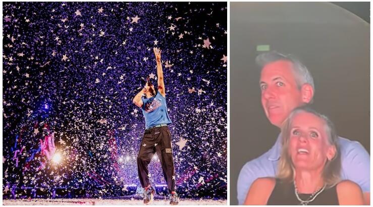 Coldplay: Άθελά τους αποκάλυψαν παράνομο ζευγάρι σε συναυλία τους [βίντεο]