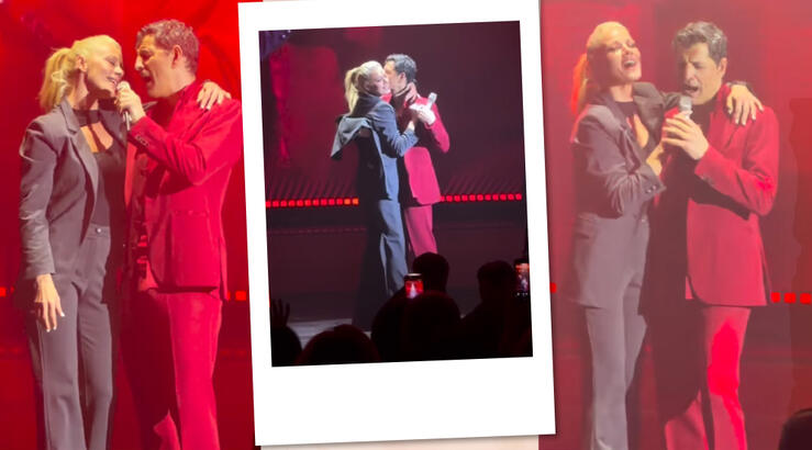 Μακρυπούλια - Ρουβάς: Τραγούδησαν μαζί το «Ξανά» on stage - «Κάνε εσύ το αχ κι εγώ τα υπόλοιπα»