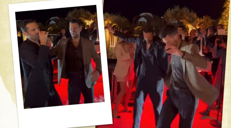 Κωνσταντίνος Αργυρός: Η στιγμή που χόρεψε με τον Novak Djokovic και έγινε viral [βίντεο] 