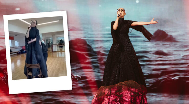 Klavdia: Είδαμε για πρώτη φορά πώς έγινε η «μαγική» αλλαγή του ρούχου στη σκηνή [βίντεο]