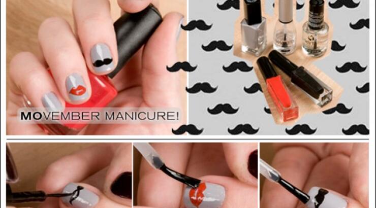 Τι είναι και πώς να κάνεις το... Movember manicure!