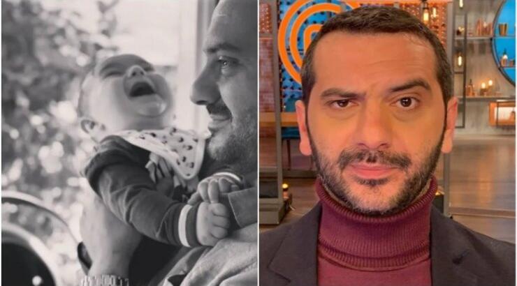 Λεωνίδας Κουτσόπουλος: Η πιο τρυφερή στιγμή με τον 10 μηνών γιο του στην παραλία [εικόνα]