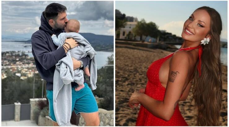 Λιβάνης - Ανδρομάχη: Η πρώτη λέξη που είπε ο 8 μηνών γιος τους, Γεράσιμος, και τη φωνάζει καθημερινά