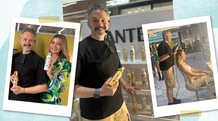 Κωνσταντίνος Κάγκας: Έκανε live demonstration χρησιμοποιώντας τα νέα προϊόντα Pantene Styling και ήμασταν εκεί