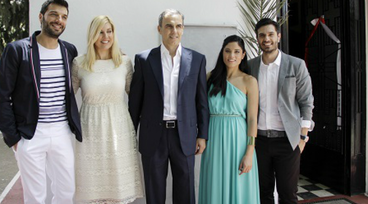 Ράνια Θρασκιά-Ανδρέας Φωτόπουλος: Βάπτισαν το δεύτερο γιο τους