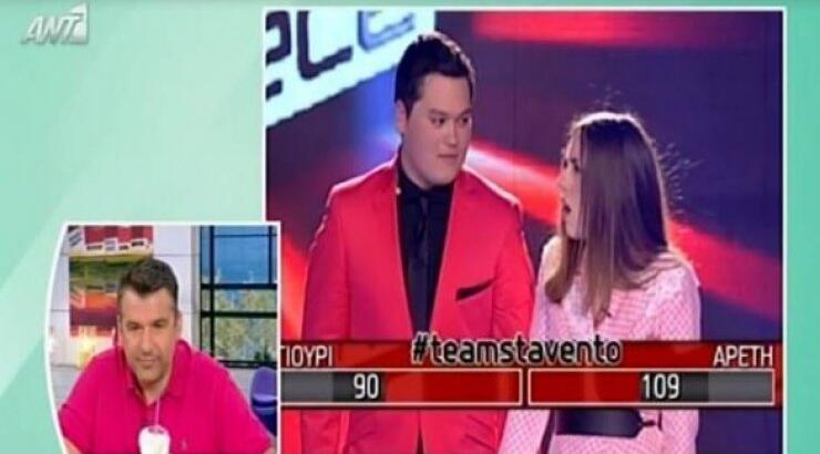 Αποκάλυψη Λιάγκα: Λιποθύμησε η Αρετή Κοσμίδου στο μεγάλο ημιτελικό του "The Voice"