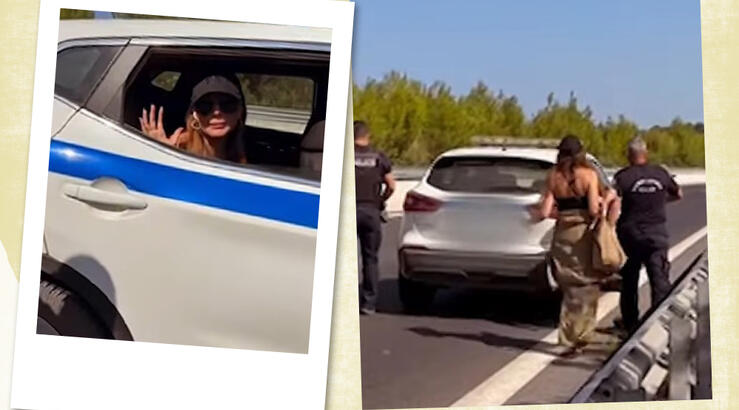 Δέσποινα Βανδή: Τη μετέφερε περιπολικό της αστυνομίας και έγινε νέος χαμός - Τι συνέβη; [βίντεο]