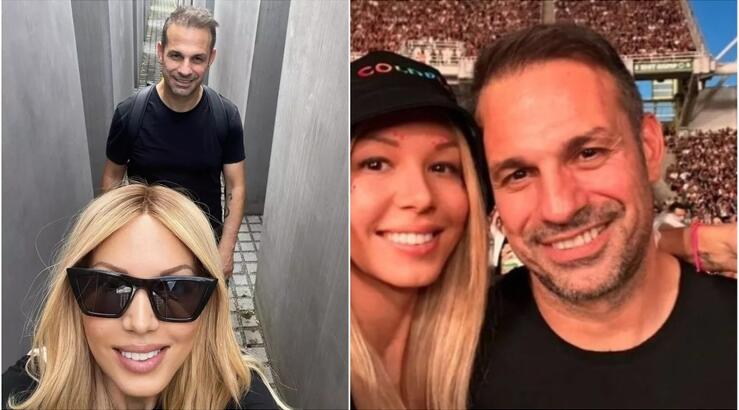 Ντέμης Νικολαΐδης - Αλεξάνδρα Νικολαΐδου: Ξανά μαζί στο γήπεδο - Το συγκινητικό στιγμιότυπο