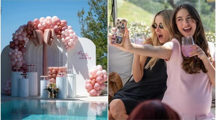 Άννα Πρέλεβιτς: Το baby shower της - Η έκπληξη στις καλεσμένες από τη νύφη της Δούκισσα Νομικού