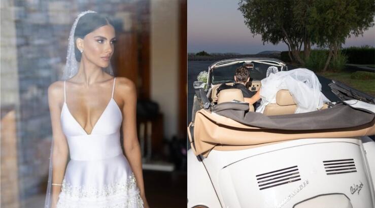 Aλεξάνδρα Νίκα: Πόσταρε πρώτη φορά τις επίσημες εικόνες του γάμου της με τον Αργυρό