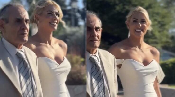 Eυρυδίκη Παπαδοπούλου: Ανέβηκε τα σκαλιά της εκκλησίας [βίντεο]