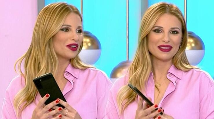 Χριστιάνα Αριστοτέλους: Μπήκε στο στούντιο κρατώντας κατά λάθος το κινητό συνεργάτιδας της [βίντεο]