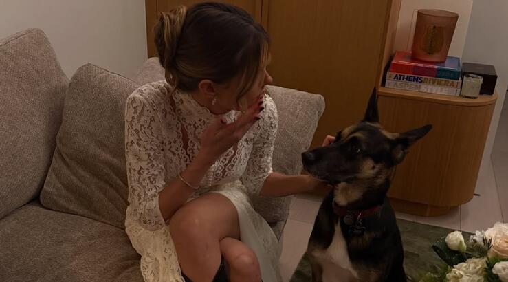 Η Αμαλία Κωστοπούλου με την πιο γιορτινή επιλογή μανικιούρ