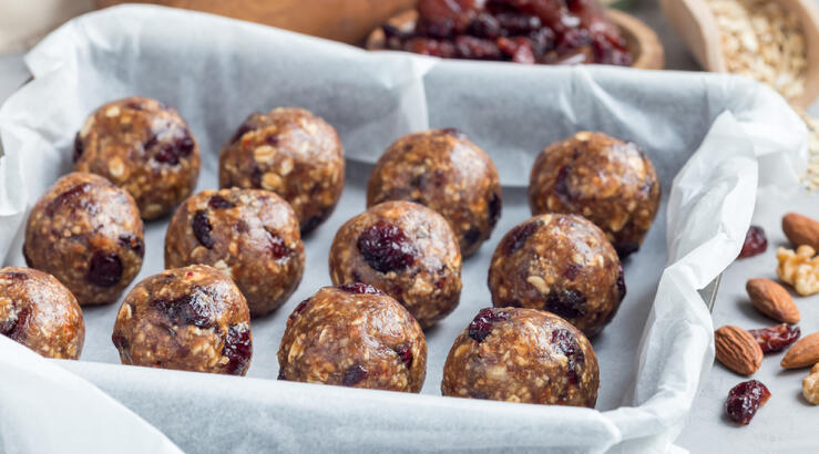 Energy balls χωρίς ζάχαρη