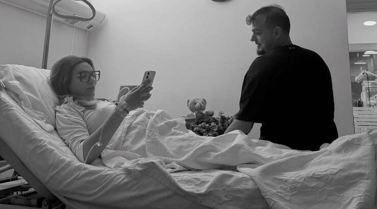 Ιωάννα Λαμπροπούλου: Η πρώτη εικόνα της νεογέννητης κόρης της 