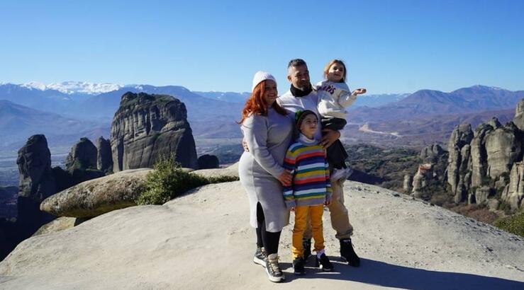 Μαριλένη Σταύρου: Με τα παιδιά και τον σύζυγό της στο Λονδίνο [εικόνες]