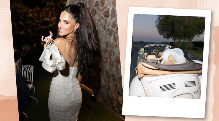 Αργυρός – Νίκα: Τα επίσημα στιγμιότυπα από το wedding dinner [εικόνες]