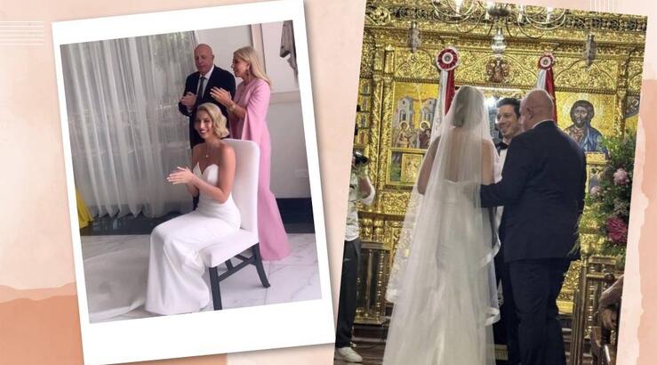 Σόλια Κυπριανού – Αλέξανδρος Πολεμίτης: Τα πρώτα στιγμιότυπα από τα «αλλάματα» και την εκκλησία