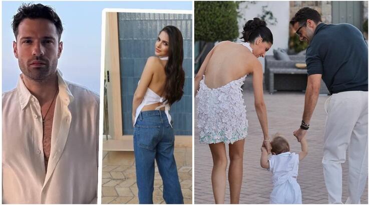 Κωνσταντίνος Αργυρός: Αγκαλιά με τον γιο του φορώντας ίδια μπλούζα που γράφει «Αργυρός» 