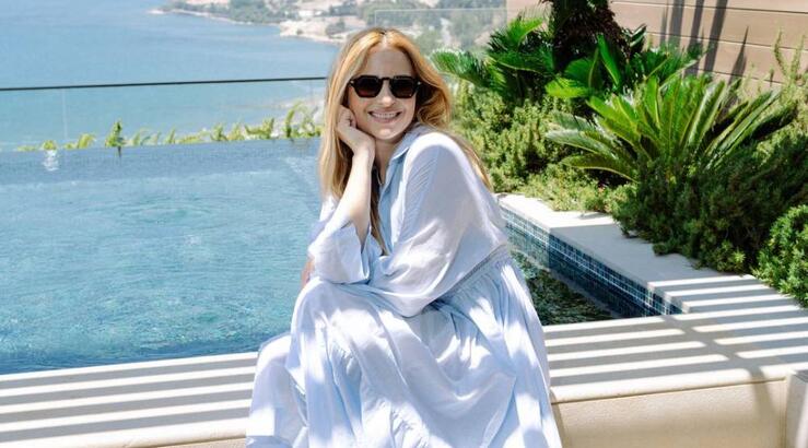 Χριστιάνα Αριστοτέλους: Πρωινό μακιγιάζ από τα χέρια της κόρης της, Μελίνας [εικόνες]