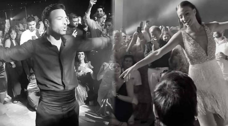 Το ζεϊμπέκικο του Ανδρέα Γεωργίου και της Σιμώνης Χριστοδούλου στο πάρτι του γάμου τους [βίντεο]