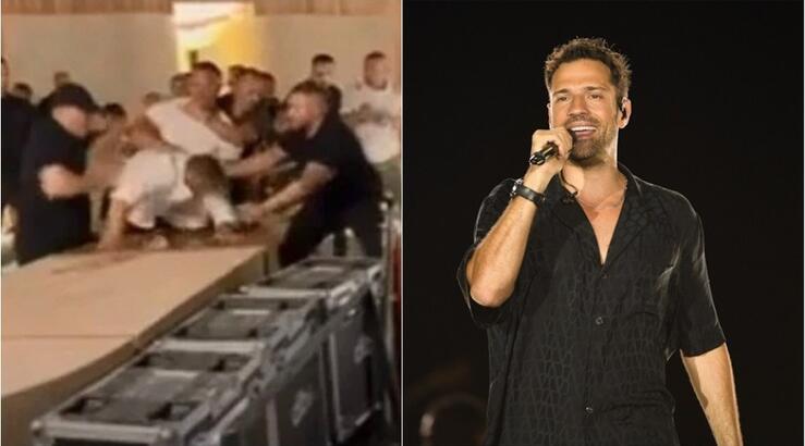 Κωνσταντίνος Αργυρός: Ξέσπασε άγριος καυγάς σε συναυλία του - Τρομακτικό βίντεο