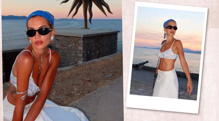 Rita Ora: Στην Ύδρα για διακοπές – Το βίντεο από το όμορφο νησί του Αργοσαρωνικού 