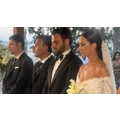 Κούλλης Παύλου - Άντριαν Μενελάου: Ανέβηκαν τα σκαλιά της εκκλησίας [εικόνες]