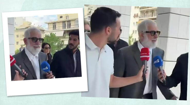 Πέτρος Φιλιππίδης: Αποχώρησε καταβεβλημένος από τη δικαστική αίθουσα [βίντεο]